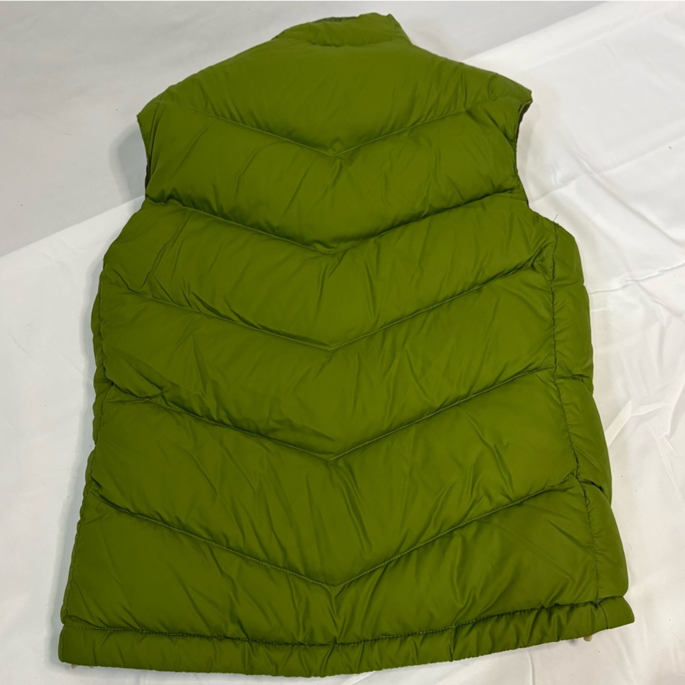 MEC Down Puffer Vest Women’s XS | Olive Green Lightweight Packable Outdoor - Picture 3 of 9